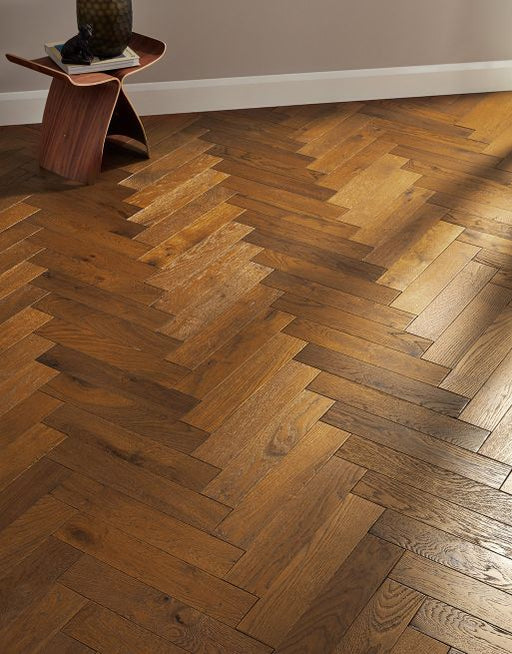 Engineered Wood Flooring -  Honeycomb Oak - Brushed & Oiled