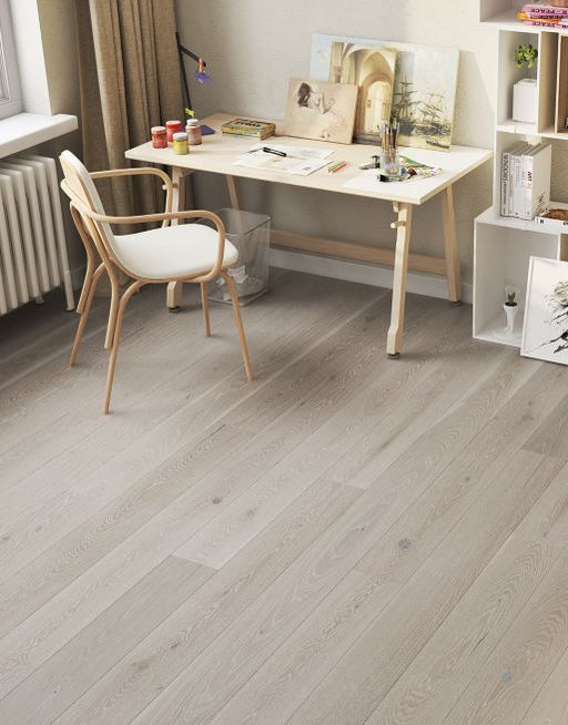 Engineered Wood Flooring - Mayfair - Stoney Grey - Brushed & Lacquered 