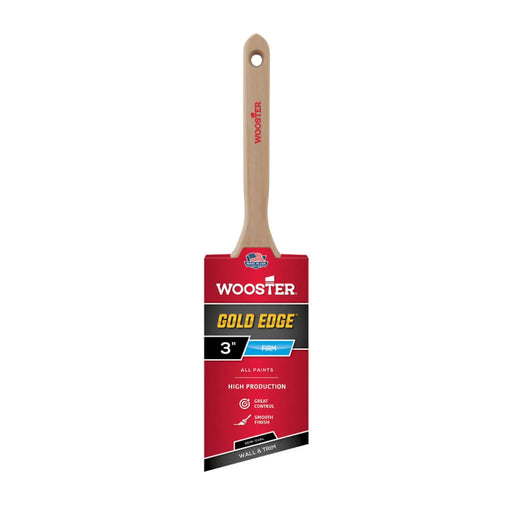 Wooster Gold Edge Semi Oval 3" Angle Sash