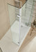 Chrome Wetroom Swing Screen 300 x 1950mm Hudson Reed