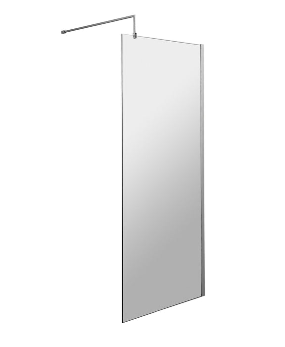 700mm Wetroom Screen & Support Bar Hudson Reed