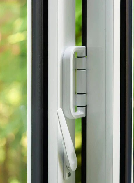 Black Aluminium Bifold Door SMART system - 4 sections