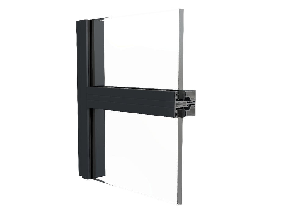 1500mm Black Internal Aluminium Door - AluSpace Internal Screening System