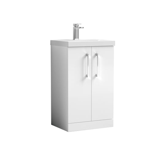 500mm Floor Standing 2 Door Vanity & Basin 1