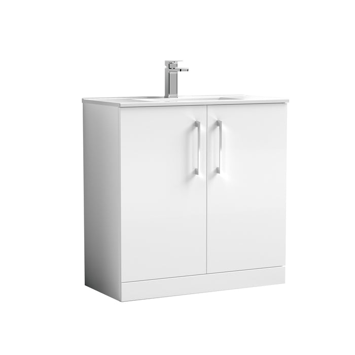 800mm Floor Standing 2 Door Vanity & Basin 2