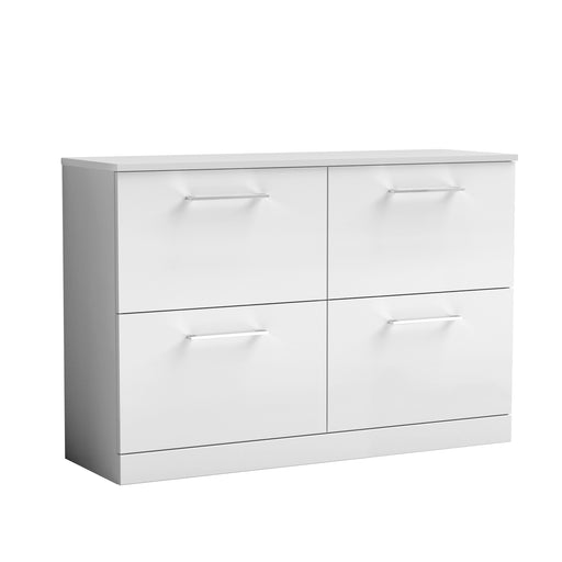 1200mm Floor Standing 4 Drawer Vanity & Worktop