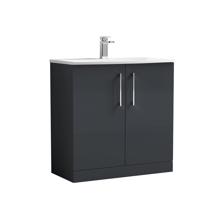 800mm Floor Standing 2 Door Vanity & Basin 4