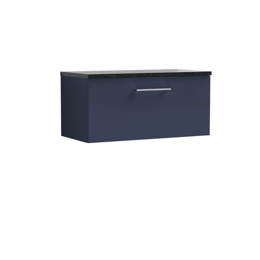 800mm Wall Hung 1 Drawer Vanity & Laminate Top