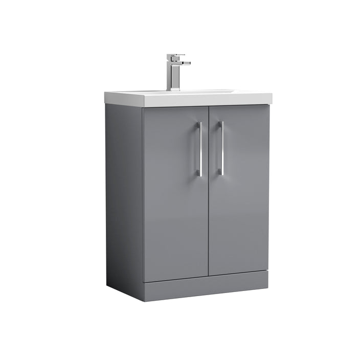 600mm Floor Standing 2 Door Vanity & Basin 3