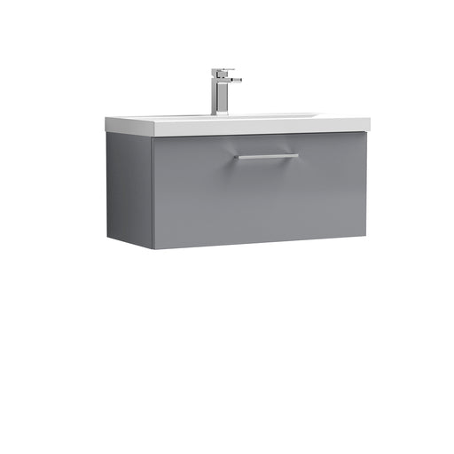 800mm Wall Hung 1 Drawer Vanity & Basin 1