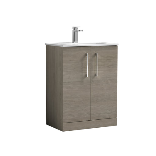 600mm Floor Standing 2 Door Vanity & Basin 2