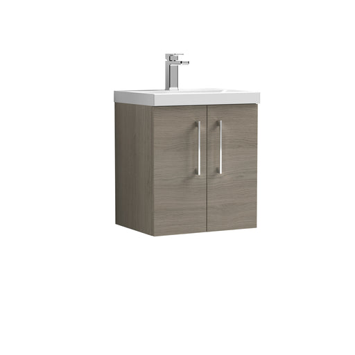 500mm Wall Hung 2 Door Vanity & Basin 3