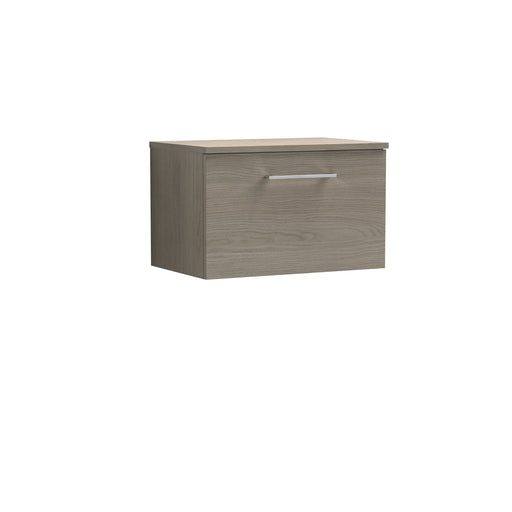 600mm Wall Hung 1 Drawer Vanity & Worktop