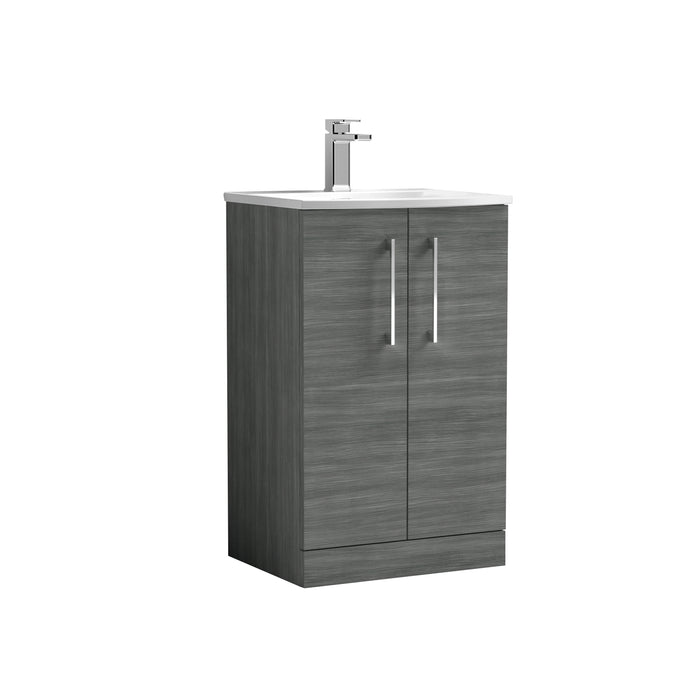 500mm Floor Standing 2 Door Vanity & Basin 4