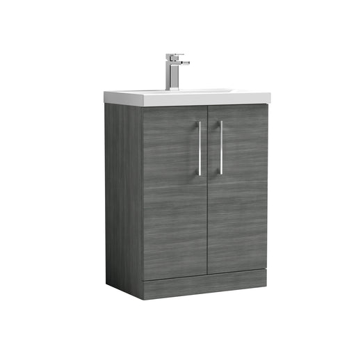 600mm Floor Standing 2 Door Vanity & Basin 1