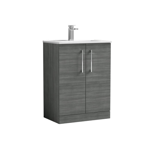 600mm Floor Standing 2 Door Vanity & Basin 2