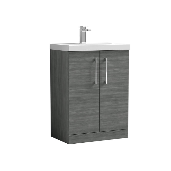 600mm Floor Standing 2 Door Vanity & Basin 3