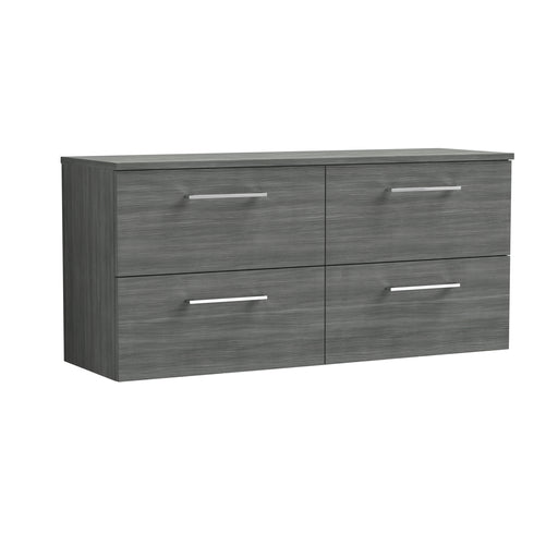 1200mm Wall Hung 4 Drawer Vanity & Worktop