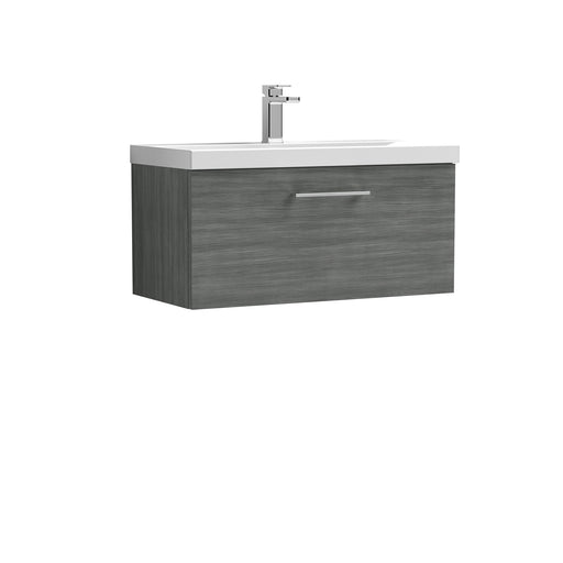 800mm Wall Hung 1 Drawer Vanity & Basin 3