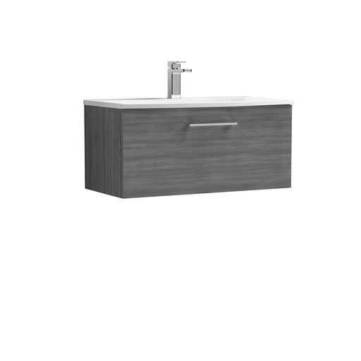 800mm Wall Hung 1 Drawer Vanity & Basin 4