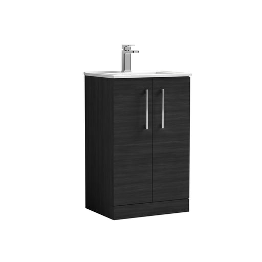 500mm Floor Standing 2 Door Vanity & Basin 2