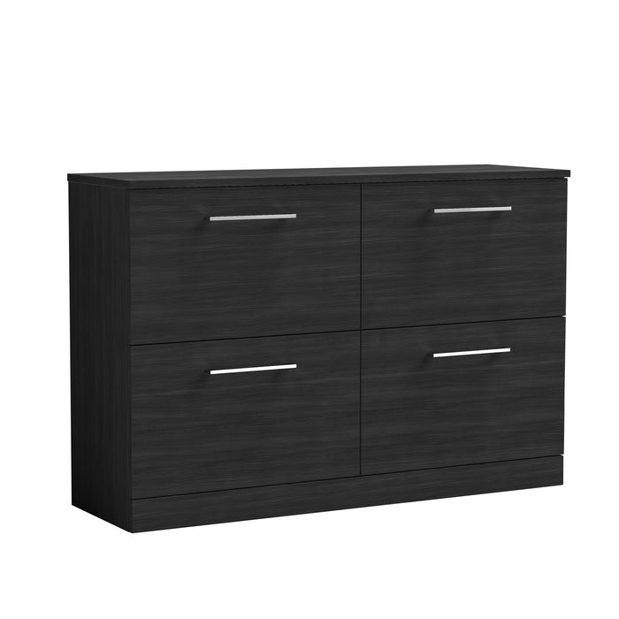 1200mm Floor Standing 4 Drawer Vanity & Worktop