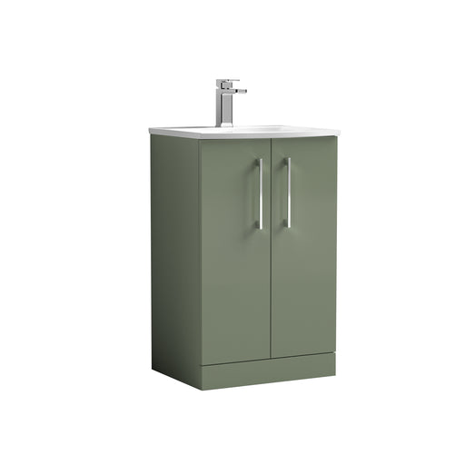 500mm Floor Standing 2 Door Vanity & Basin 4