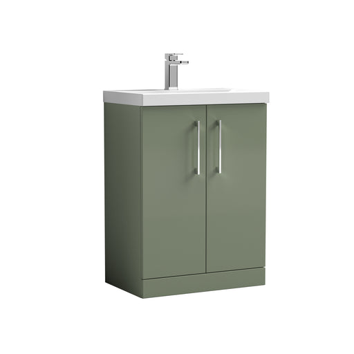 600mm Floor Standing 2 Door Vanity & Basin 1