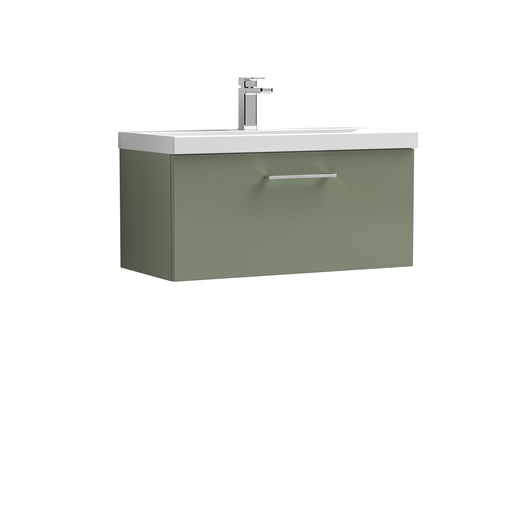 800mm Wall Hung 1 Drawer Vanity & Basin 3