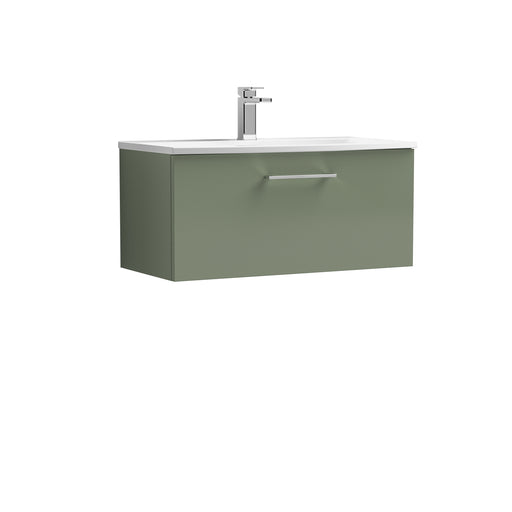 800mm Wall Hung 1 Drawer Vanity & Basin 4