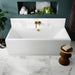 Square Double Ended Bath 1700 x 750mm