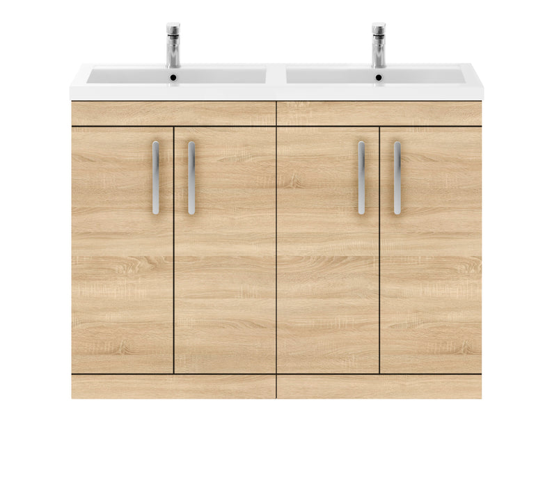 1200mm Floor Standing Cabinet With Double Basin