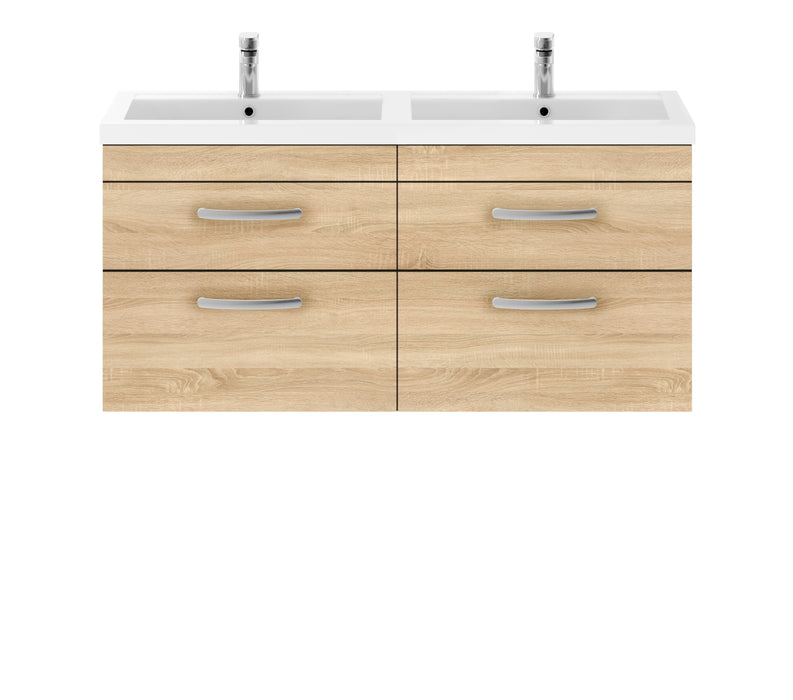 1200mm Wall Hung Cabinet With Double Basin