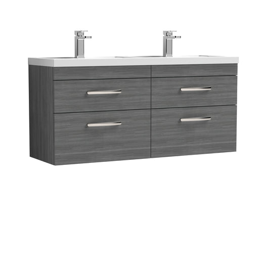 1200mm Wall Hung Cabinet With Double Basin