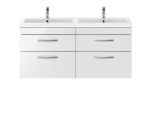 1200mm Wall Hung Cabinet With Double Basin