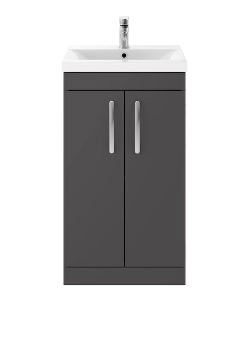 500mm Floor Standing Cabinet With Basin 1