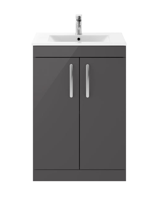 600mm Floor Standing Cabinet With Basin 2