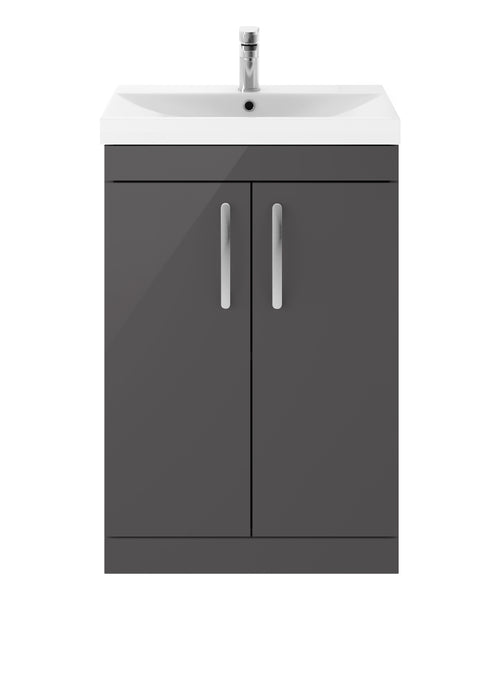 600mm Floor Standing Cabinet With Basin 3