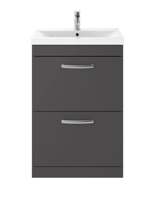 600mm Floor Standing Cabinet With Basin 1