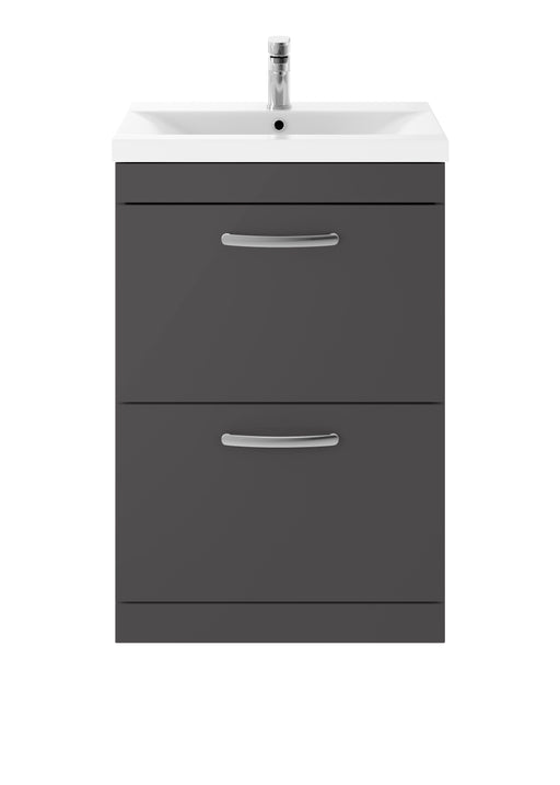 600mm Floor Standing Cabinet With Basin 1