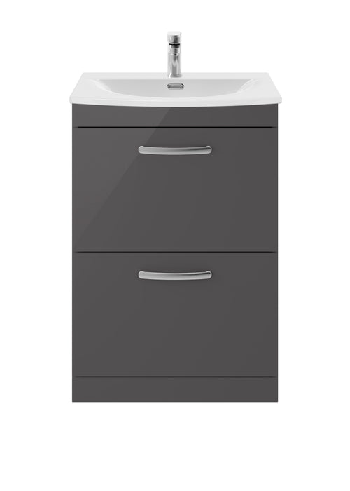 600mm Floor Standing Cabinet With Basin 4