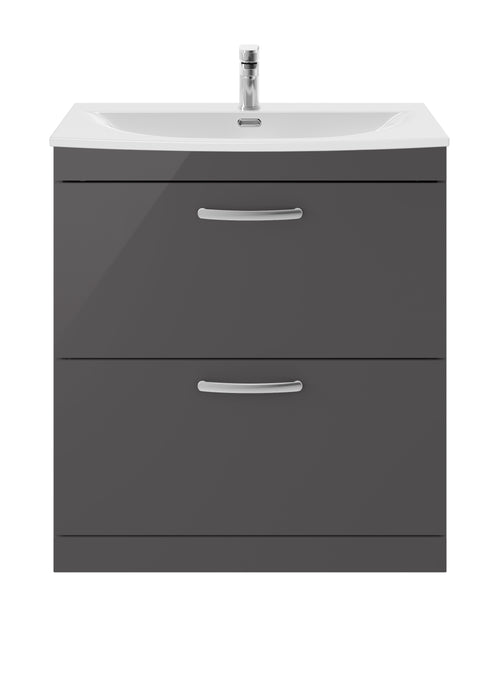 800mm Floor Standing Cabinet With Basin 4