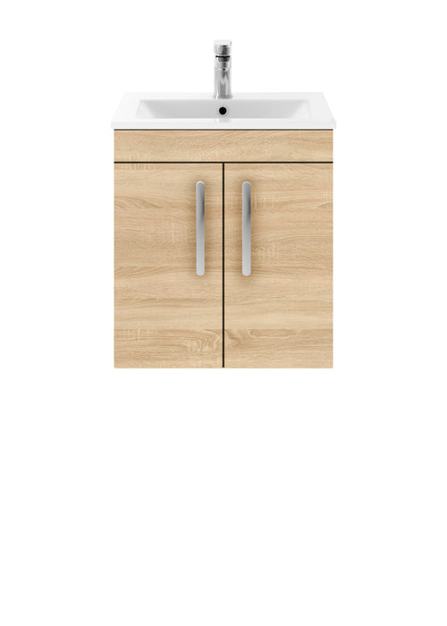 500mm Wall Hung Cabinet With Basin 2