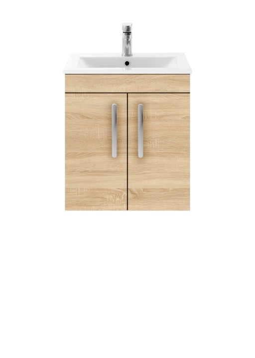 500mm Wall Hung Cabinet With Basin 2