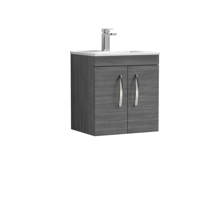 500mm Wall Hung Cabinet With Basin 2