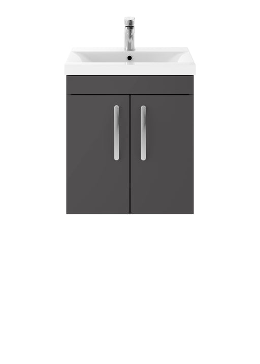 500mm Wall Hung Cabinet With Basin 1