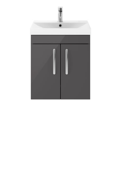 500mm Wall Hung Cabinet With Basin 3