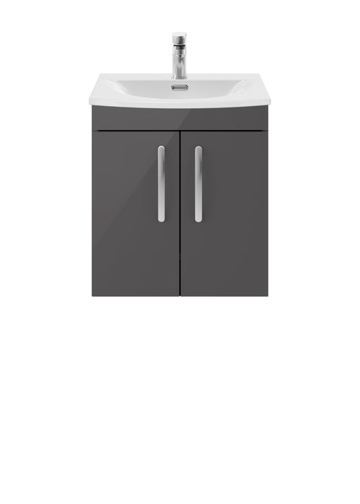 500mm Wall Hung Cabinet With Basin 4