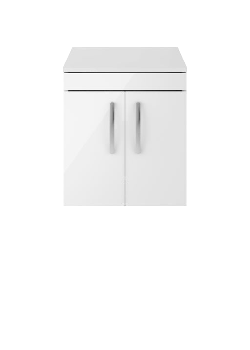 500mm Wall Hung Cabinet With Worktop