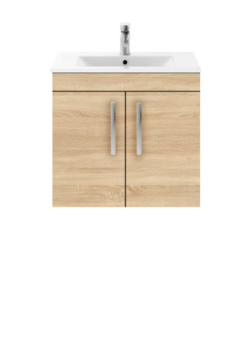 600mm Wall Hung Cabinet With Basin 2